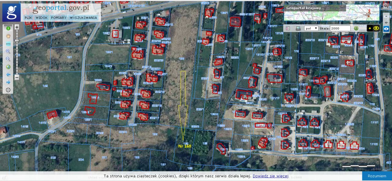 Działka inwestycyjna Kraków Sidzina, ul. Żyzna. Zdjęcie 4