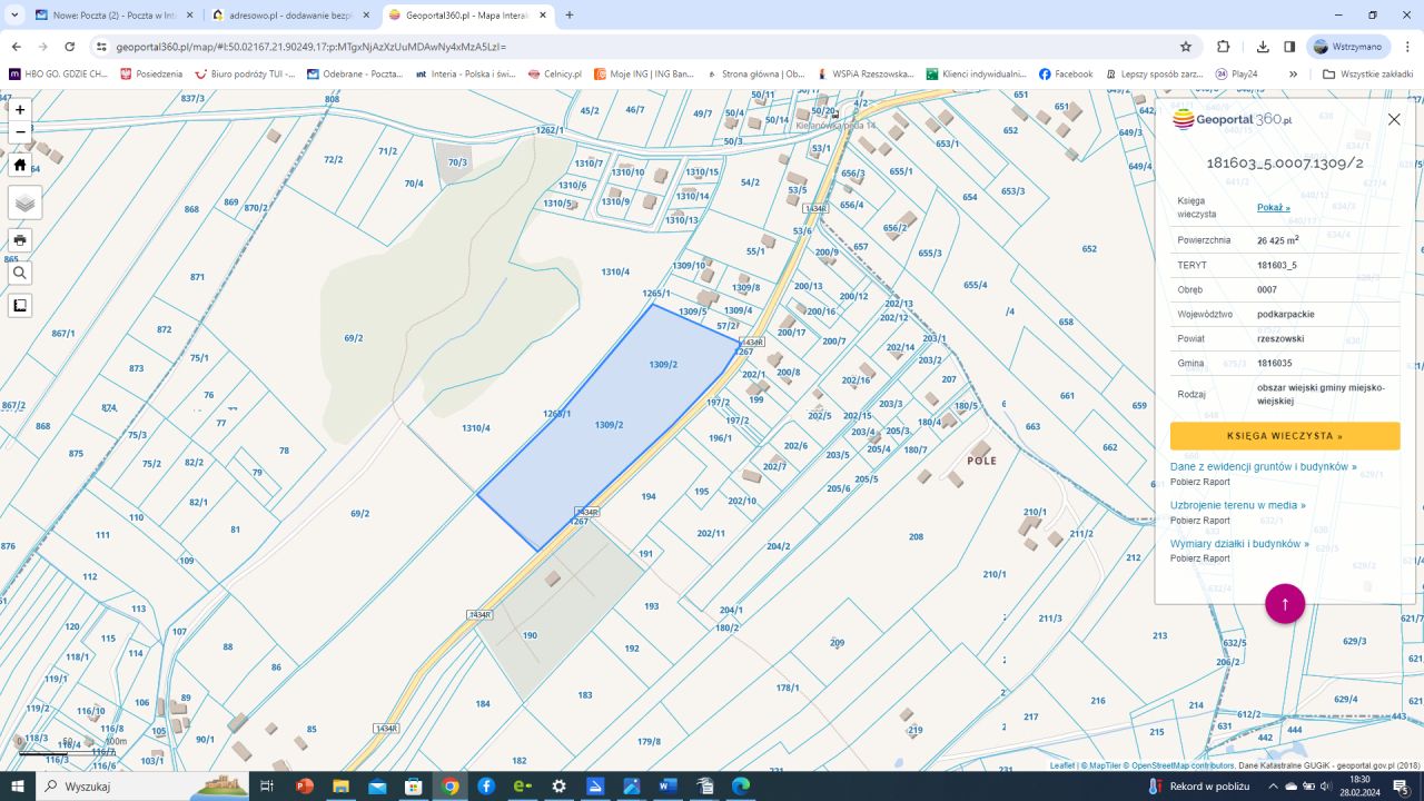 Działka inwestycyjna Racławówka Zabierzów. Zdjęcie 2