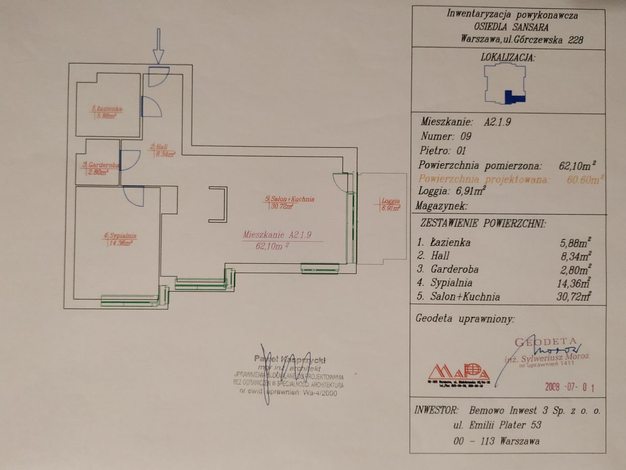 Mieszkanie 2-pokojowe Warszawa Bemowo, ul. Górczewska. Zdjęcie 17