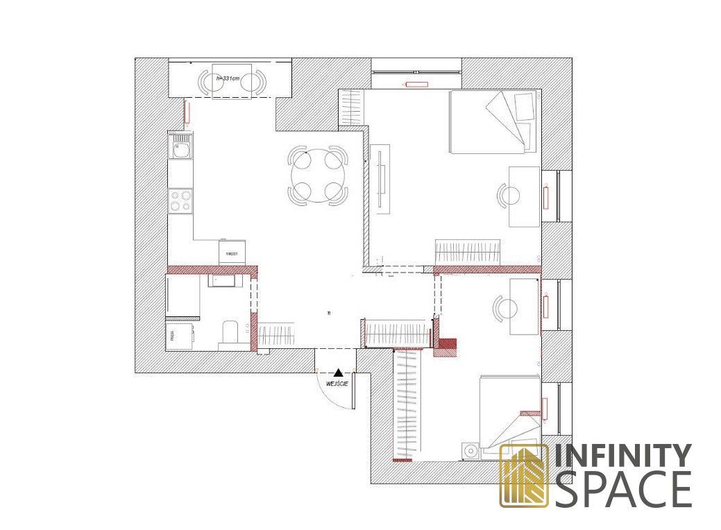 Mieszkanie 2-pokojowe Warszawa Śródmieście, ul. Marszałkowska. Zdjęcie 15