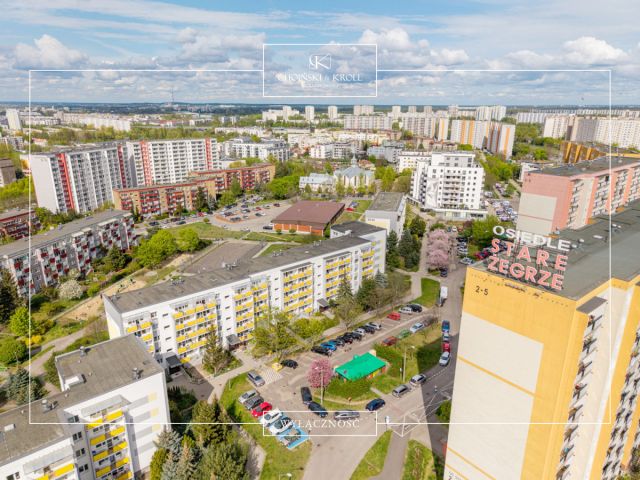 Mieszkanie 3-pokojowe Poznań Chartowo, os. Stare Żegrze. Zdjęcie 17