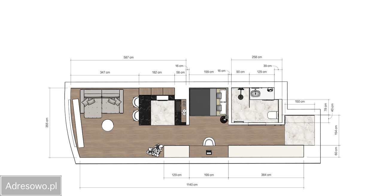 Mieszkanie 1-pokojowe Lublin Śródmieście, ul. Peowiaków. Zdjęcie 3