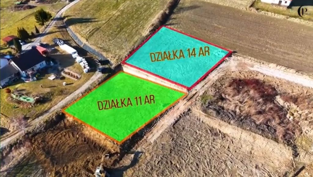 Działka budowlana Koźmice Wielkie. Zdjęcie 1
