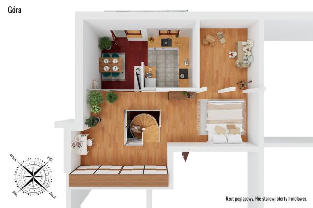 Mieszkanie 3-pokojowe Legionowo Centrum, rondo marsz. Józefa Piłsudskiego. Zdjęcie 15