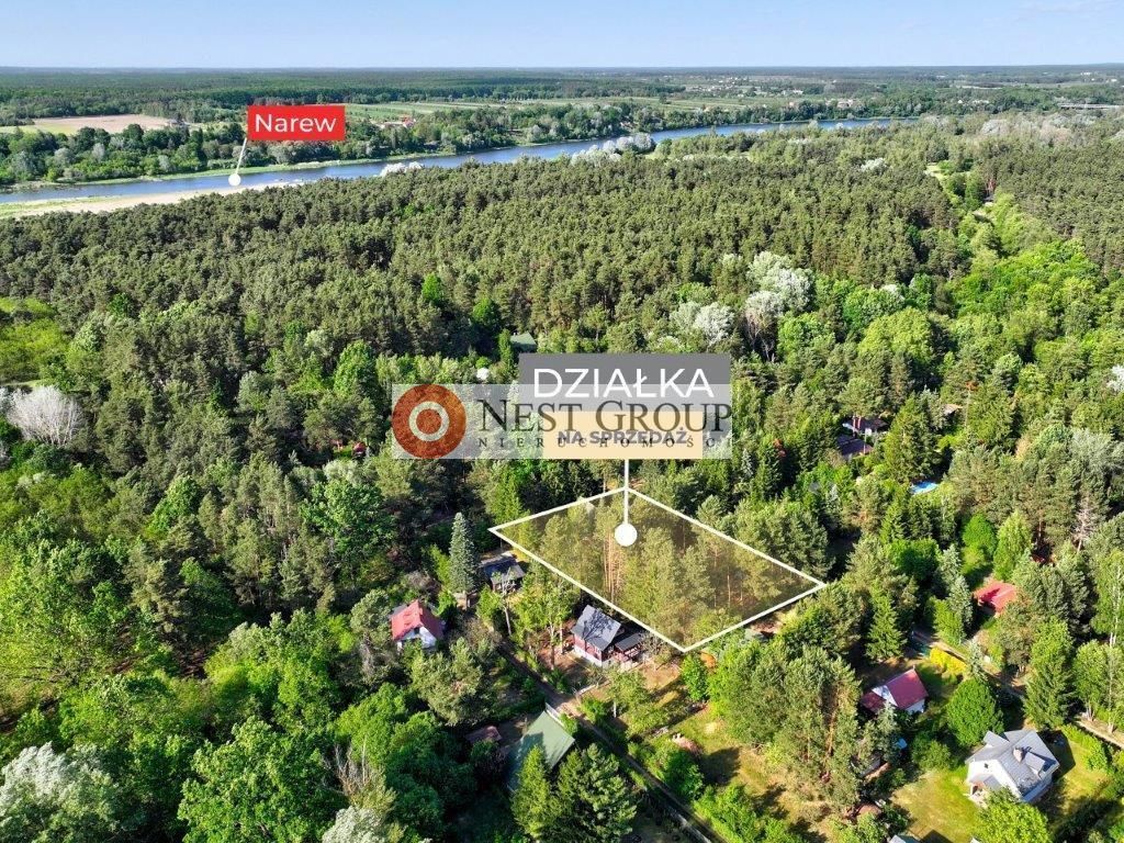 Działka budowlana Sikory, Wilgi. Zdjęcie 1