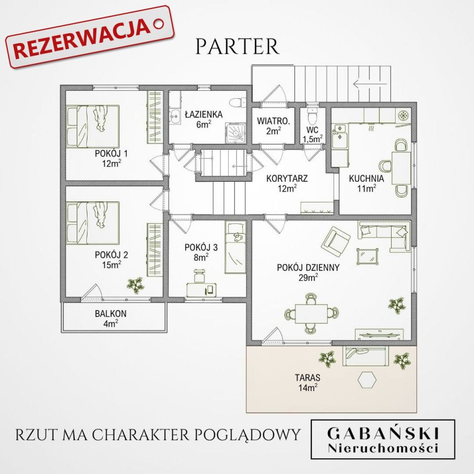dom wolnostojący, 6 pokoi Wola Łużańska. Zdjęcie 16