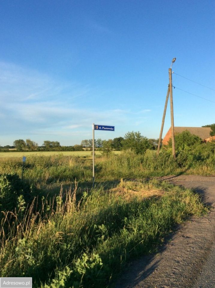 Działka budowlana Bratowice, ul. Piastowska. Zdjęcie 1