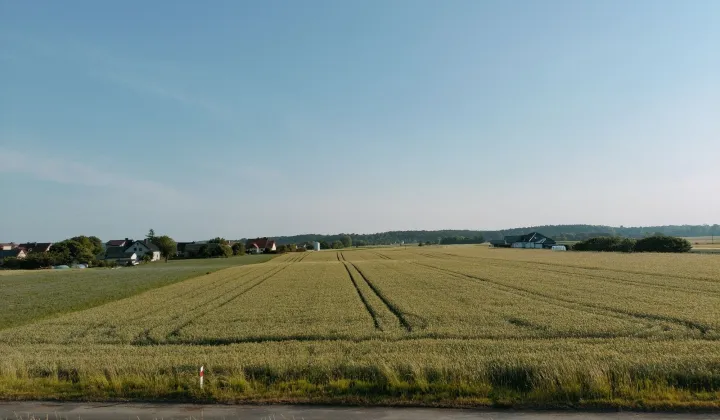 Działka rolno-budowlana Łęka