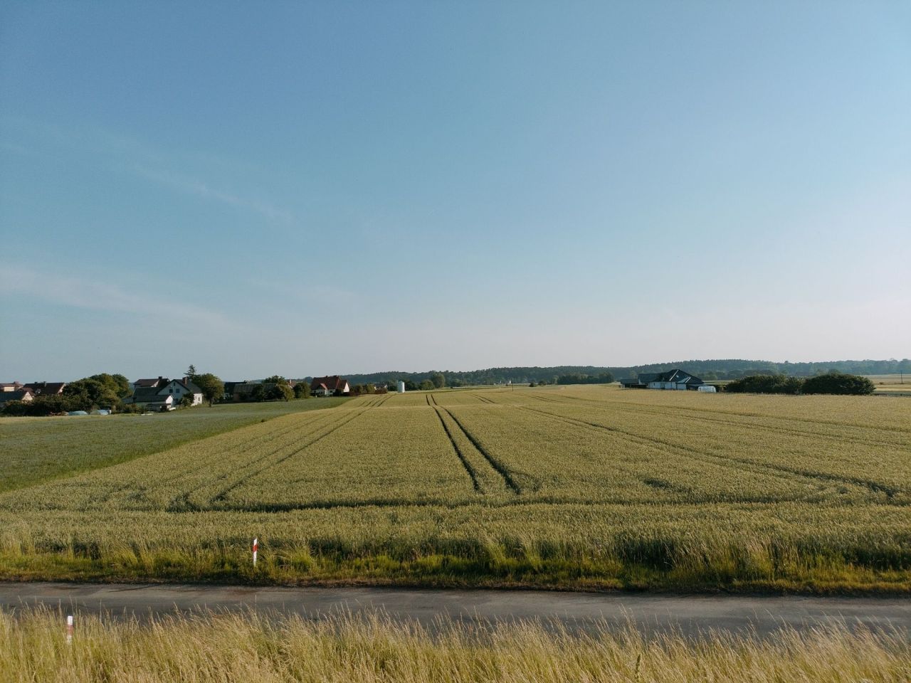 Działka rolno-budowlana Łęka