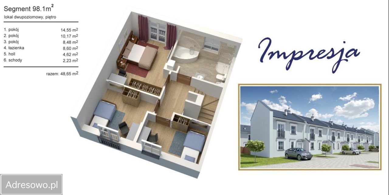 Mieszkanie 4-pokojowe Kobyłka, ul. Mieszka I. Zdjęcie 17