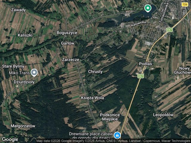 Działka budowlana Chrusty. Zdjęcie 1