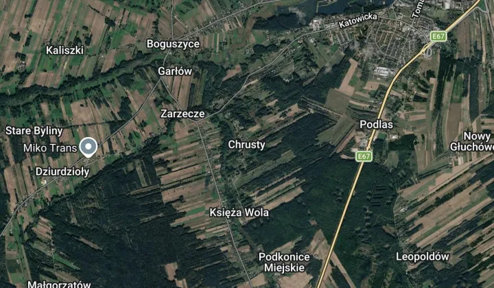 Działka budowlana Chrusty