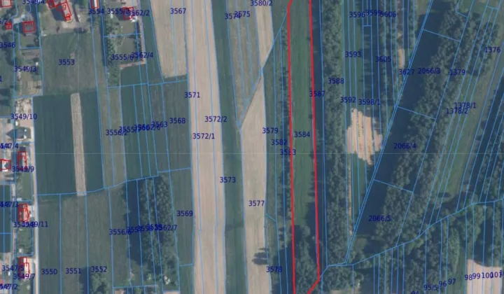 Działka rolna Kaszów