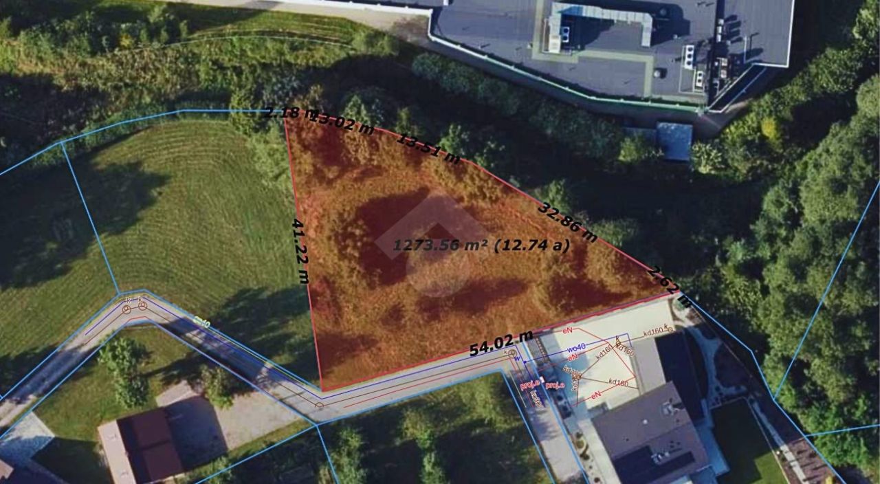 Działka budowlana Kraków Kurdwanów, ul. Cechowa. Zdjęcie 9