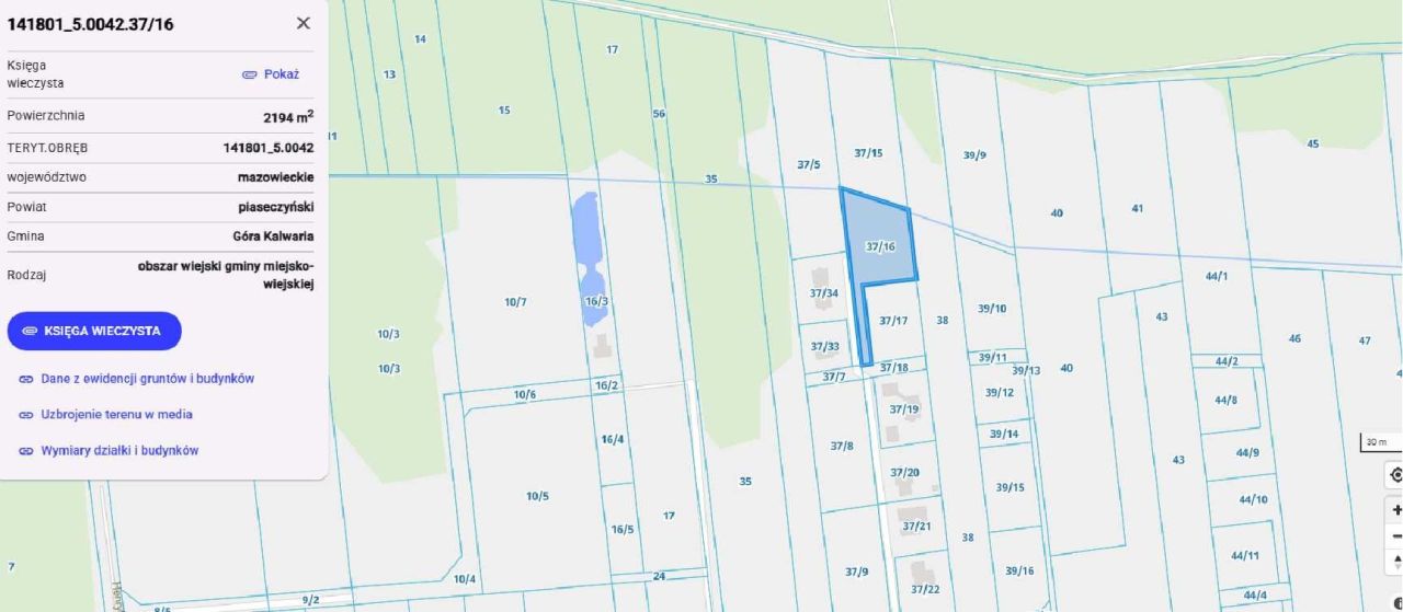 Działka budowlana Tomice. Zdjęcie 2