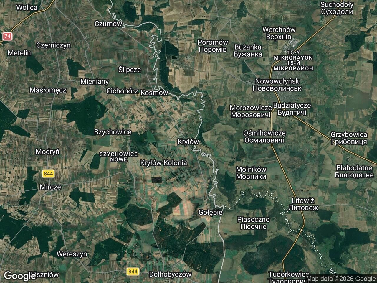 Działka rolna Kryłów. Zdjęcie 1