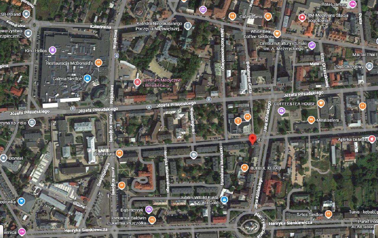 Mieszkanie 1-pokojowe Siedlce Centrum, ul. Kazimierza Pułaskiego. Zdjęcie 3