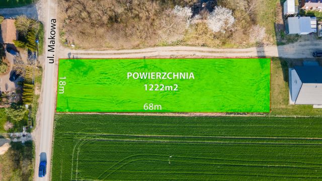 Działka budowlana Lublin, ul. Makowa. Zdjęcie 1