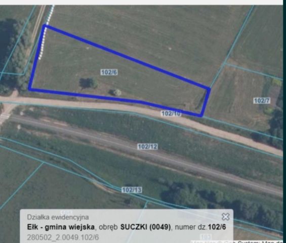 Działka budowlana Suczki. Zdjęcie 1