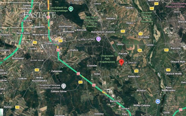 Działka budowlana Słomczyn, ul. Urocza. Zdjęcie 3