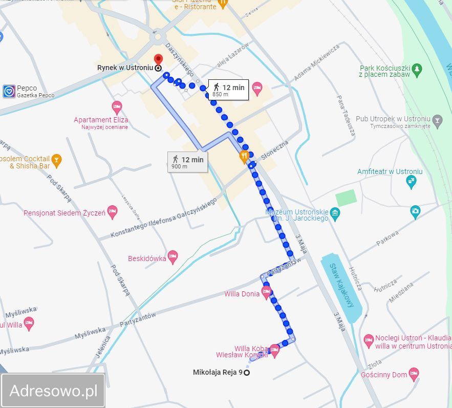 Działka budowlana Ustroń Centrum, ul. Reja. Zdjęcie 13