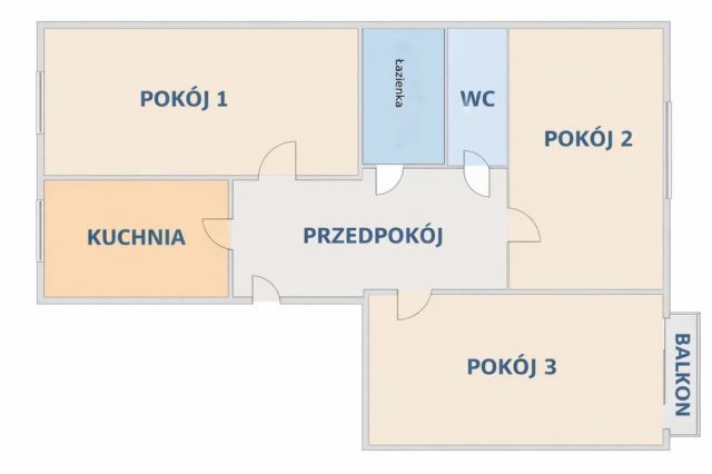 Mieszkanie 3-pokojowe Tarnobrzeg, ul. Mikołaja Kopernika. Zdjęcie 1