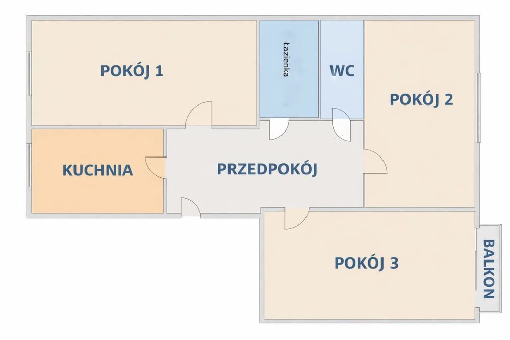 Mieszkanie 3-pokojowe Tarnobrzeg, ul. Mikołaja Kopernika. Zdjęcie 1