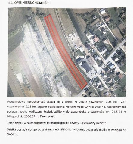 Działka rolna Osieczany. Zdjęcie 4