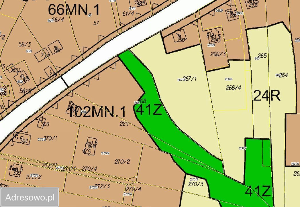 Działka budowlana Siercza. Zdjęcie 2