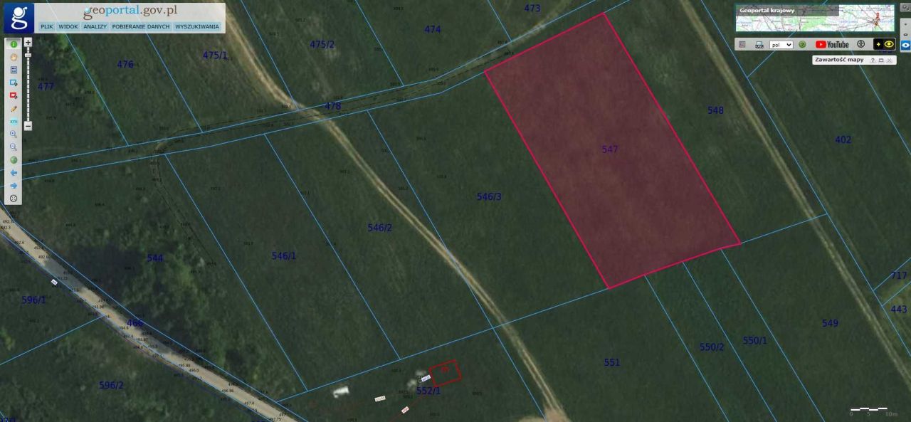 Działka rekreacyjna Brzuśnik. Zdjęcie 3