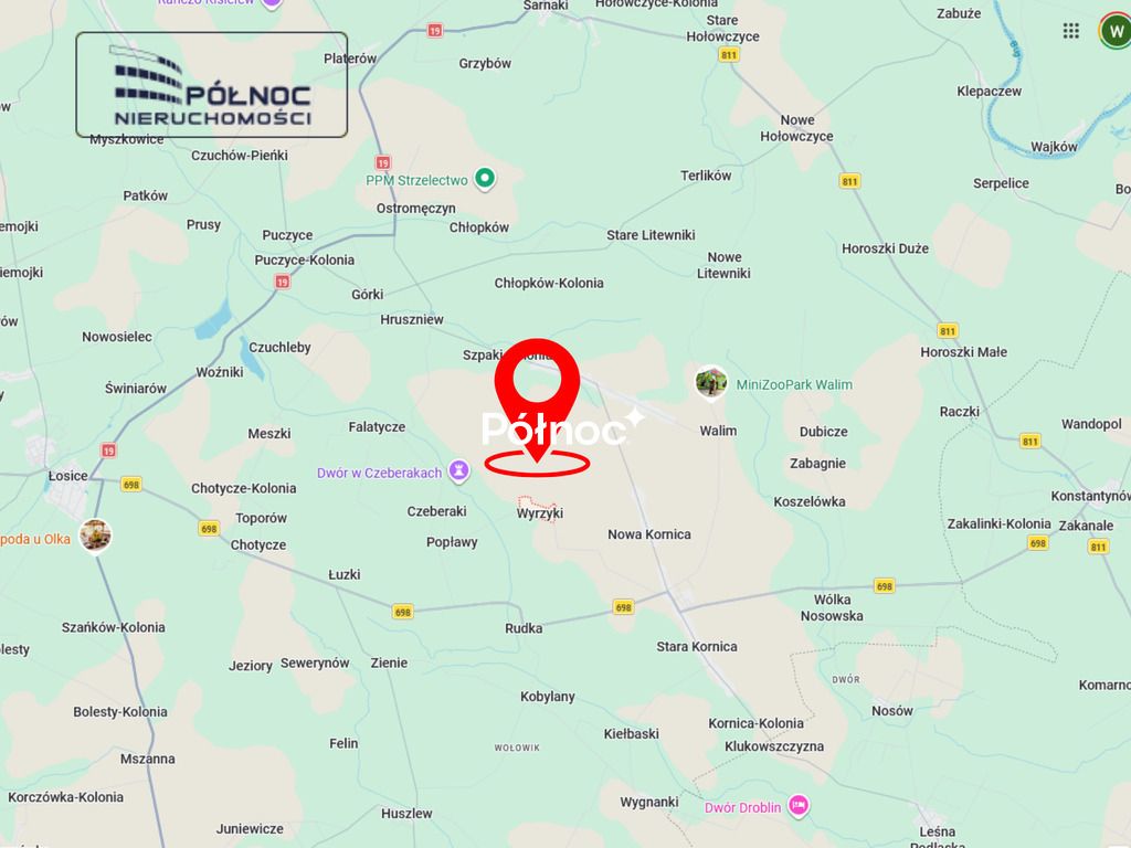 Działka rolno-budowlana Wyrzyki. Zdjęcie 12