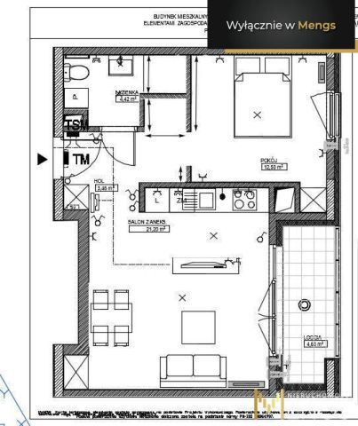 Mieszkanie 2-pokojowe Warszawa, ul. Instalatorów. Zdjęcie 15