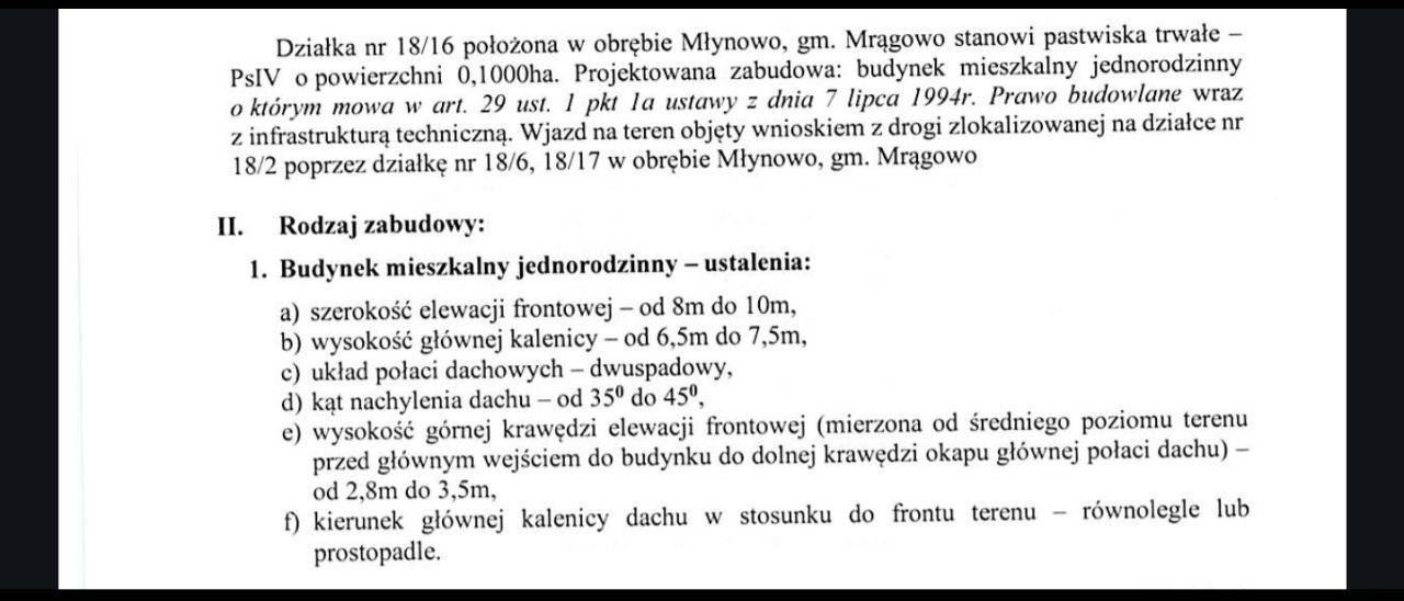 Działka budowlana Młynowo. Zdjęcie 14