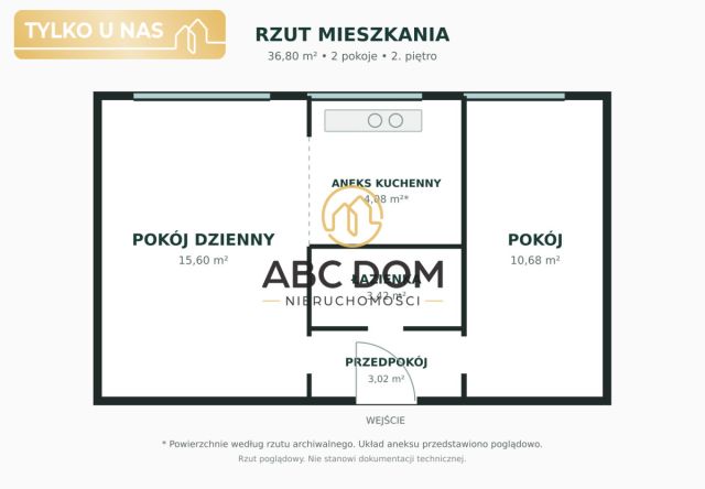 Mieszkanie 2-pokojowe Pruszcz Gdański, ul. Obrońców Wybrzeża. Zdjęcie 9