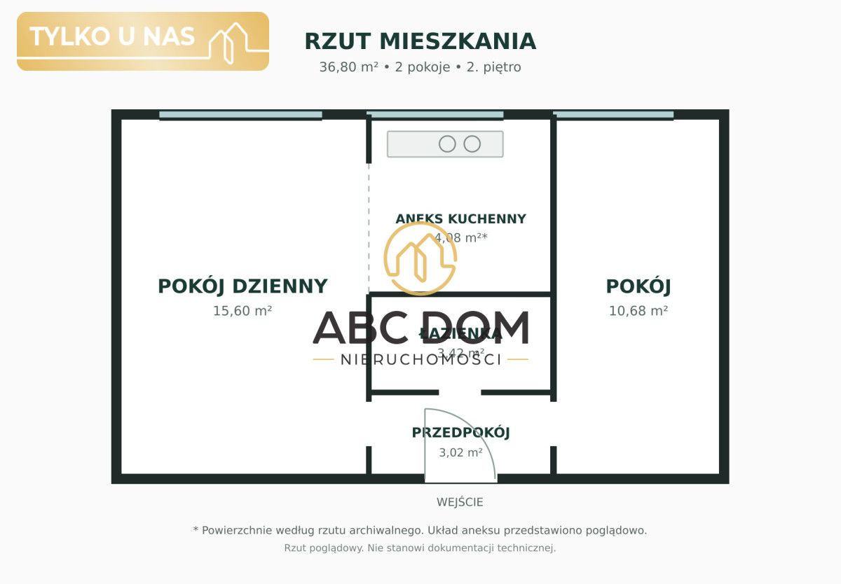 Mieszkanie 2-pokojowe Pruszcz Gdański, ul. Obrońców Wybrzeża. Zdjęcie 9