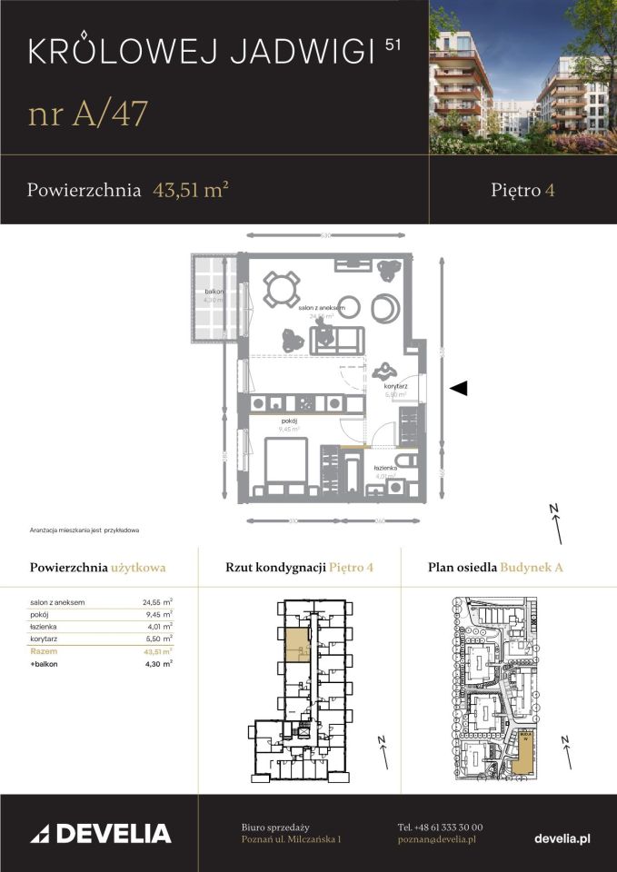 Mieszkanie 2-pokojowe Poznań, ul. Królowej Jadwigi. Zdjęcie 7