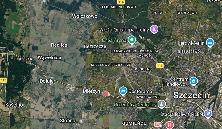 Działka rod Szczecin Krzekowo