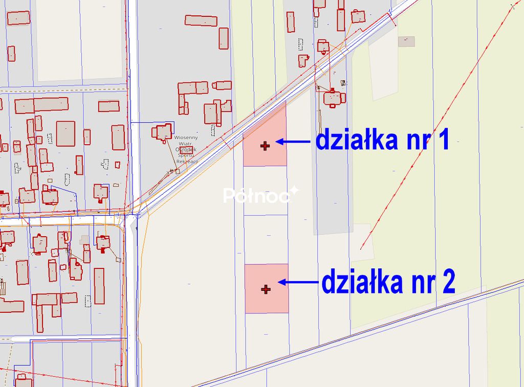 Działka budowlana Woskrzenice Małe. Zdjęcie 9