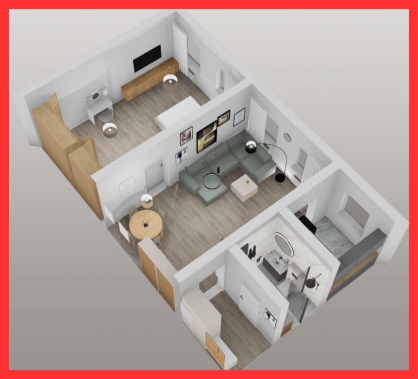 Mieszkanie 2-pokojowe Szczecin Centrum, ul. marsz. Józefa Piłsudskiego