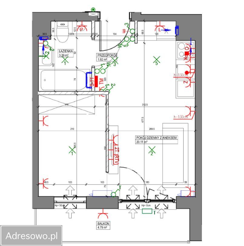 Mieszkanie 1-pokojowe Warszawa Białołęka, ul. Trakt Nadwiślański. Zdjęcie 5
