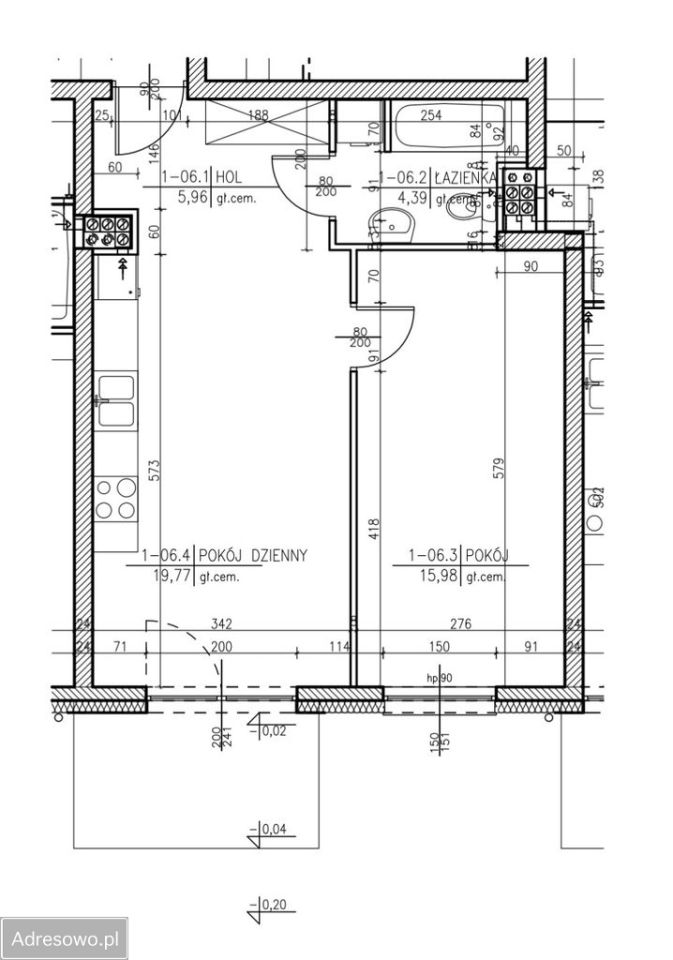 Mieszkanie 2-pokojowe Warzymice, ul. Brzeziny. Zdjęcie 14