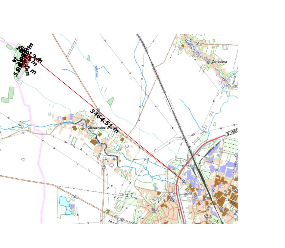 Działka rolna Olbrachcice Wielkie. Zdjęcie 3