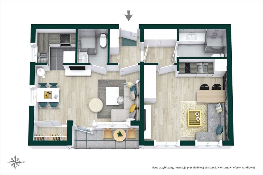 Mieszkanie 3-pokojowe Warszawa Bródno, ul. Rembielińska. Zdjęcie 14