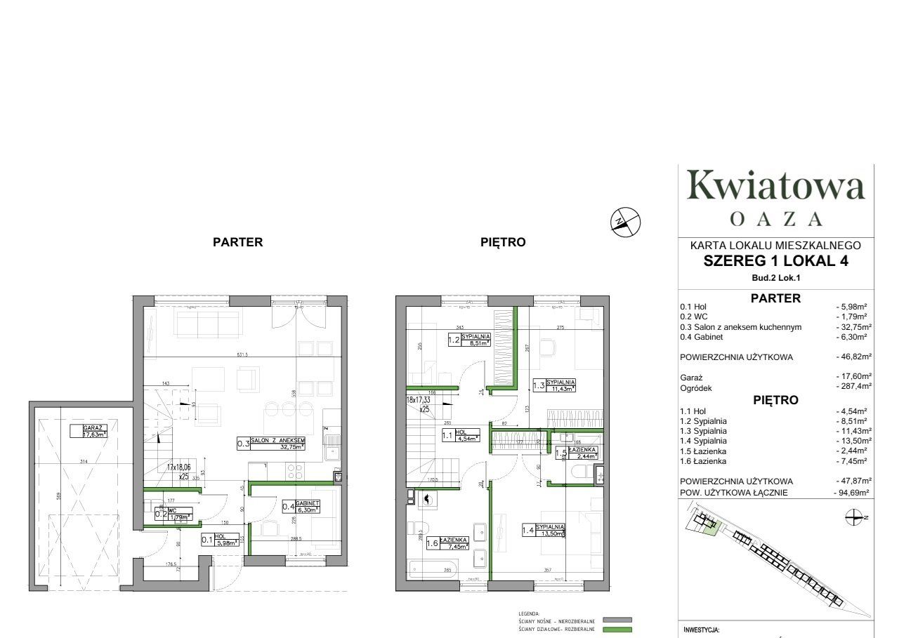 dom szeregowy, 4 pokoje Łazy, ul. Kwiatowa. Zdjęcie 4