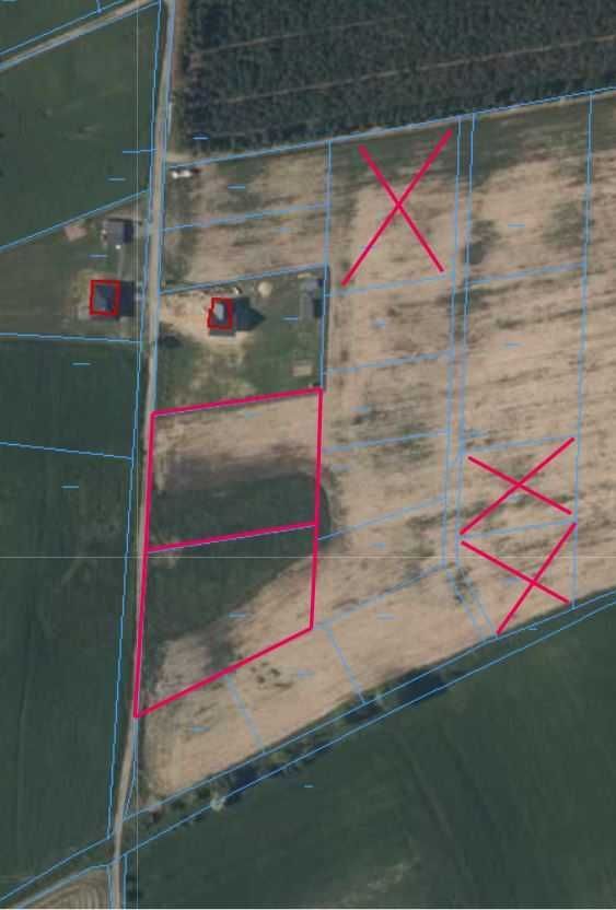 Działka rolno-budowlana Nowa Różanka. Zdjęcie 6