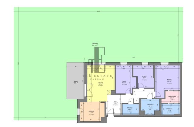 Mieszkanie 4-pokojowe Warszawa Ursynów, ul. Złoty Potok. Zdjęcie 17
