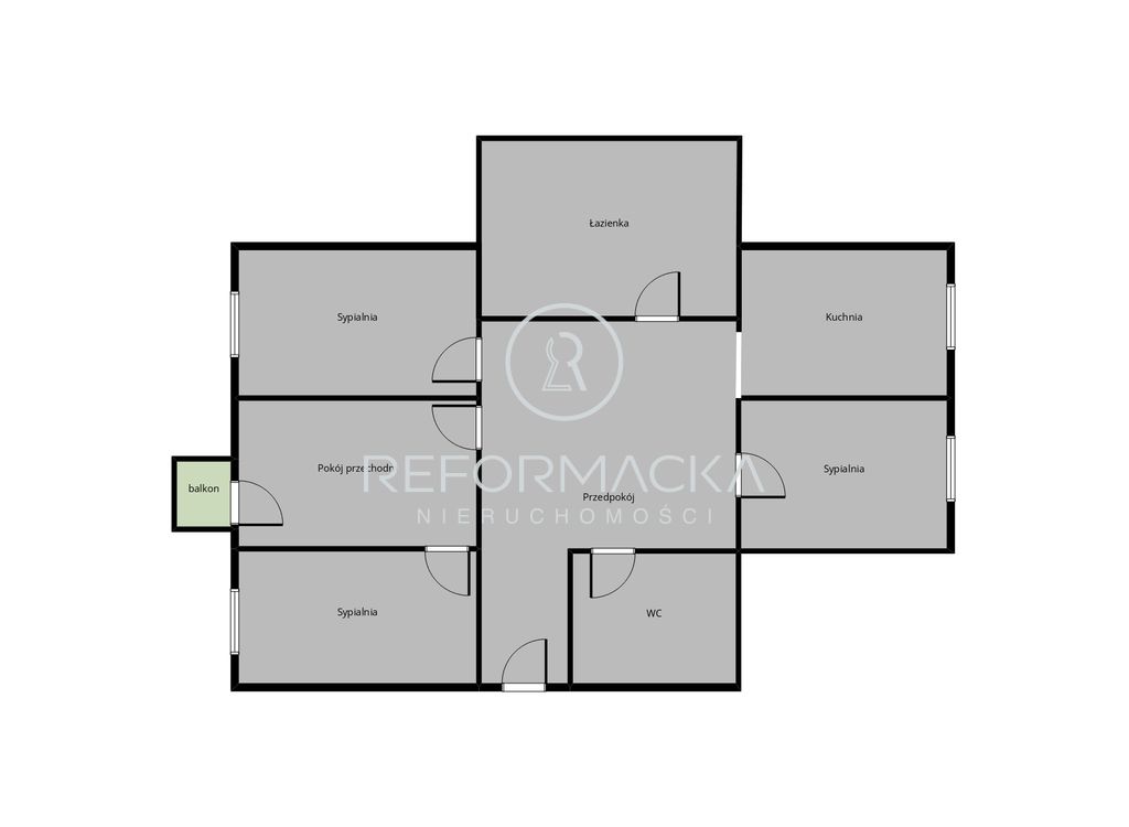 Mieszkanie 4-pokojowe Rzeszów, al. Niepodległości. Zdjęcie 11