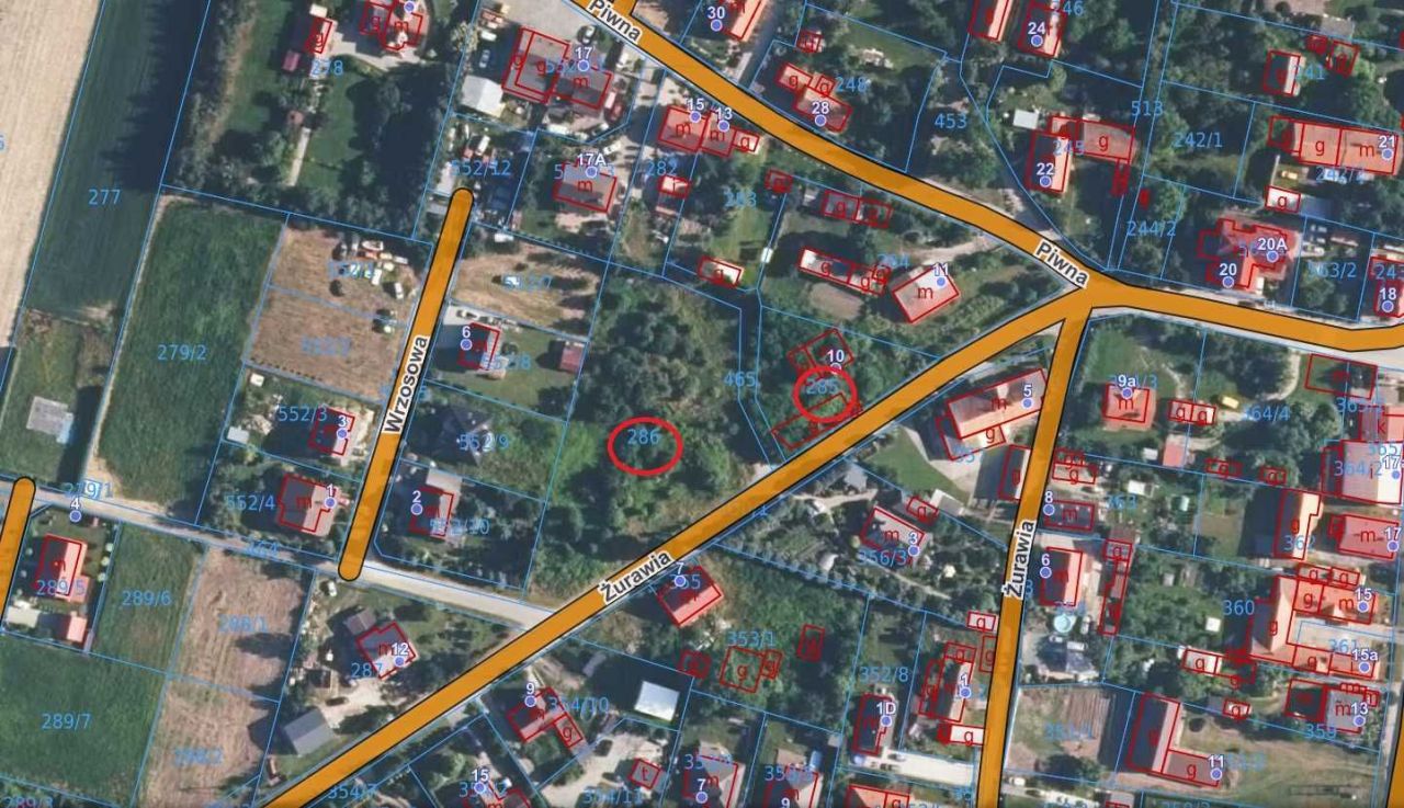 Działka budowlana Zachowice, ul. Żurawia. Zdjęcie 1