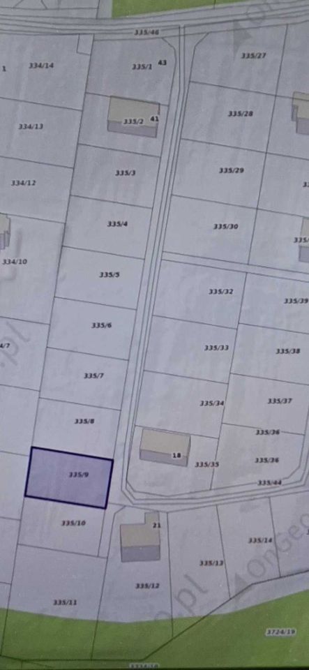 Działka budowlana Stawiguda, ul. Prosta. Zdjęcie 3