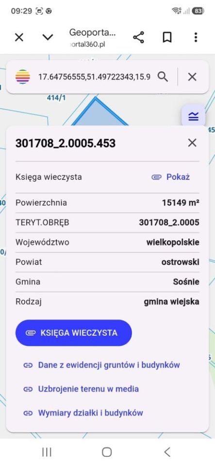 Działka rolna Granowiec. Zdjęcie 2